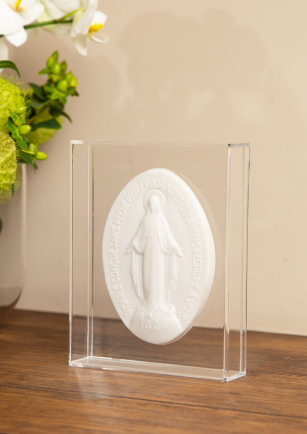 Quadro N.Sra das Graças Branco